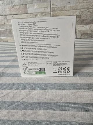 Micrófono inalámbrico