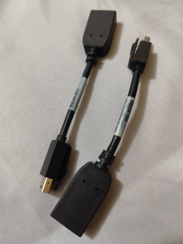 Adaptador displayport-mini displayport