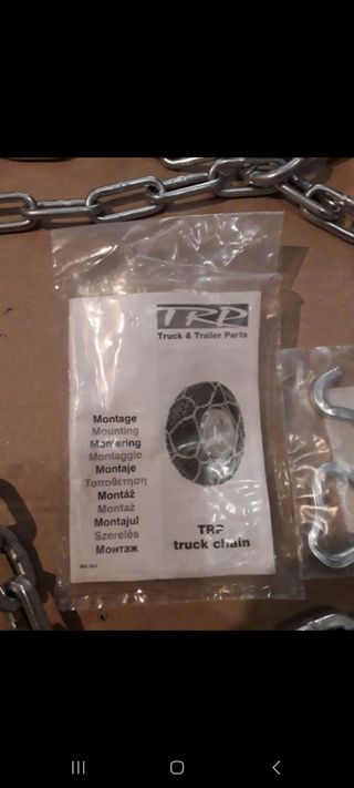 Cadenas de nieve camion
