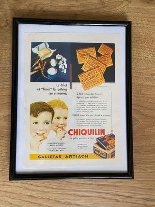 Cuadro galletas Chiquilin