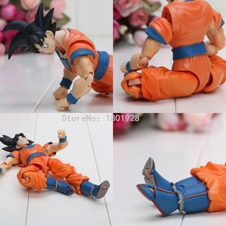 Figura Dragon Ball Son Goku Kimono Naranja