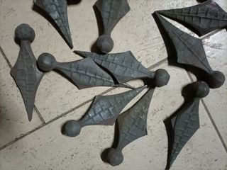 Lote puntas forja para vallado