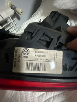 Set pilotos traseros volkswagen golf VI