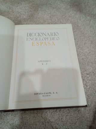 Colección diccionario enciclopedico