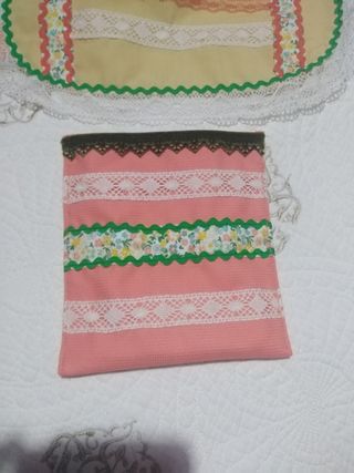 Zagalejo huertana, bolso incluido