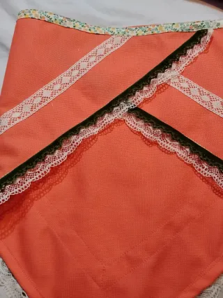 Zagalejo huertana, bolso incluido, delantal y pico