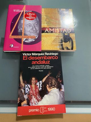 3 libros Amistad