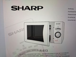 Plato microondas SHARP