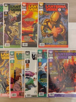 Fumetti "Lanterna Verde" Panini Comics serie compl