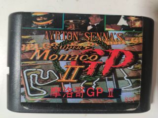 Super GP II Monaco MEGA Drive di Ayrton Senna