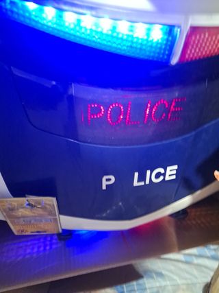 Coche eléctrico Policia