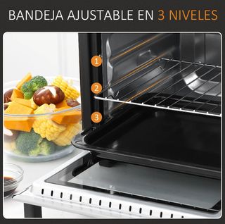 Horno portátil 16l