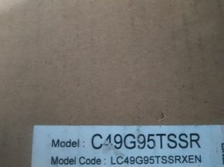 Monitor Samsung Odyssey 49" Mod. C49G95TSSR