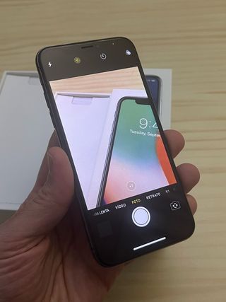 iPhone X 256GB. Libre .Gris Espacial .