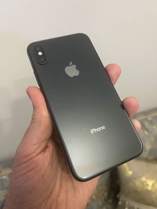 iPhone X 256GB. Libre .Gris Espacial .