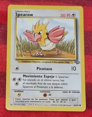 Carta pokémon error