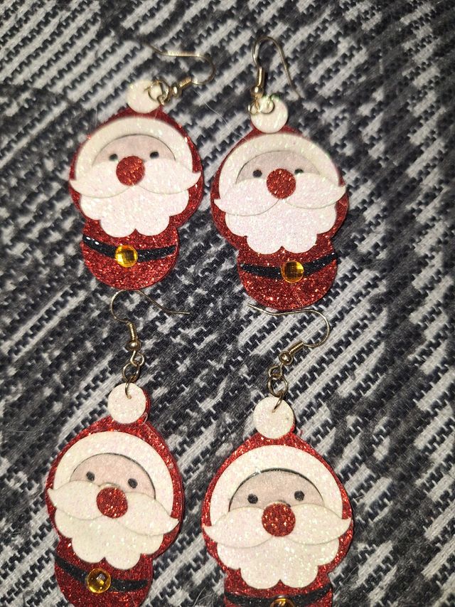 Pendientes Papa Noel