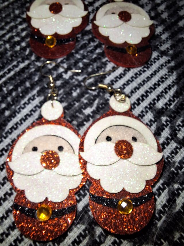 Pendientes Papa Noel