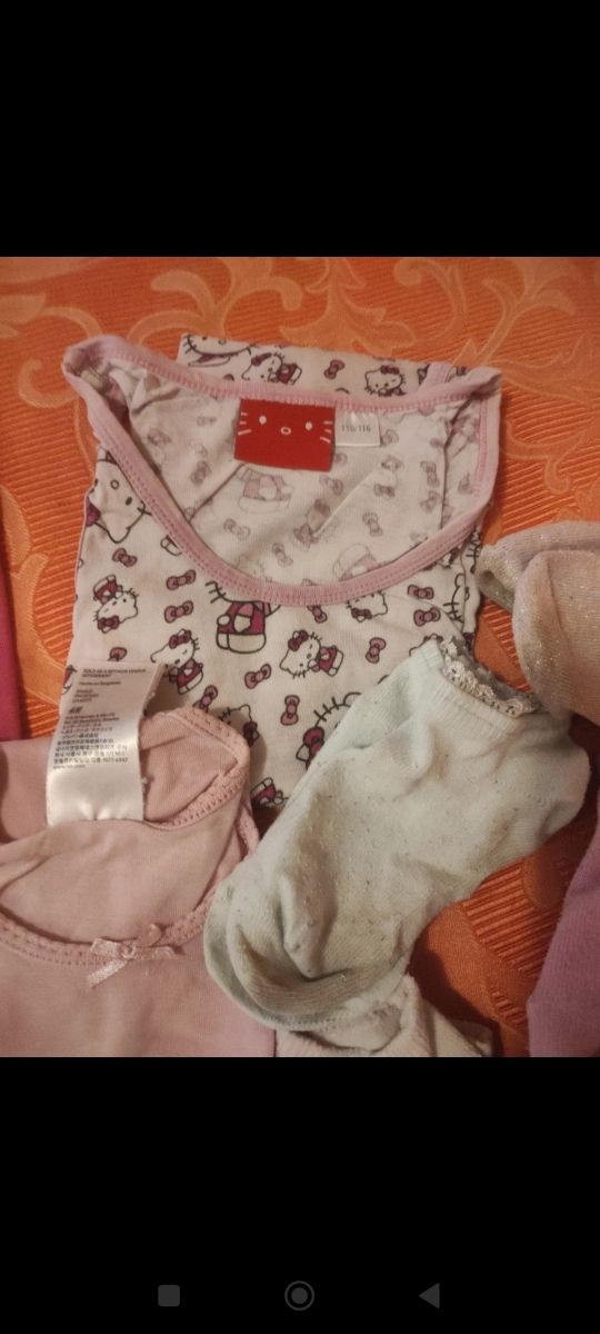 Set 14 calzini e 3 canottiere bimba