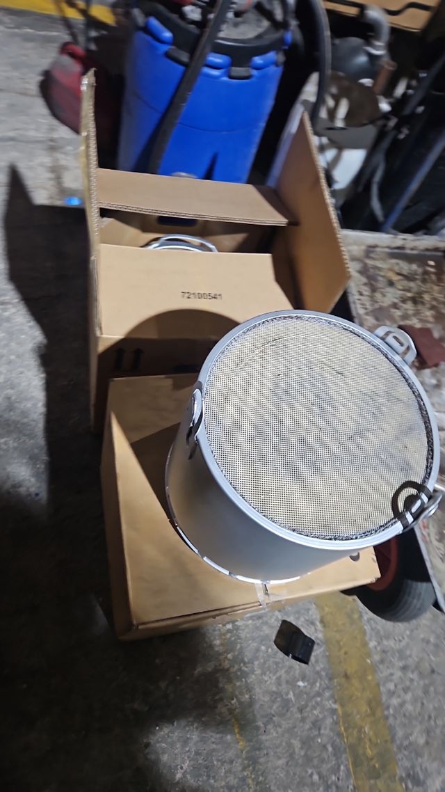 filtro particulas  scania  serie R G P