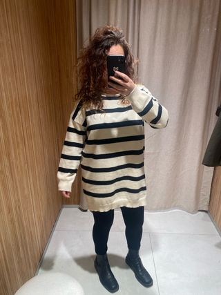 Jersey oversize rayas