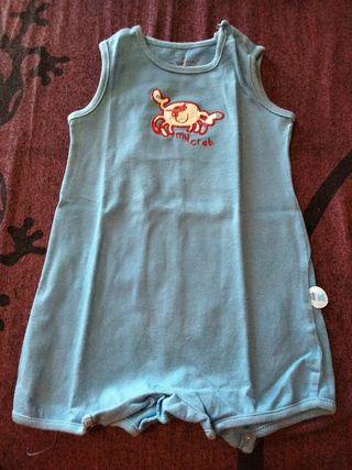 2 peleles manga corta Inextenso y REGALO. 18 meses