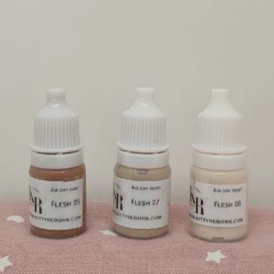 Set tonos Flesh secado al aire reborn