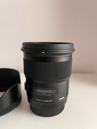 Sigma 50 mm 1’4f CANON serie ART PROFESIONAL