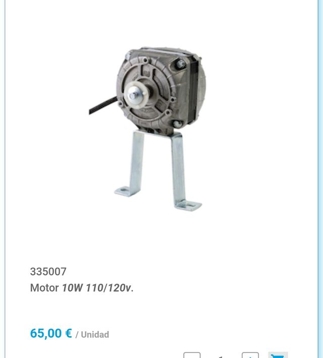 Ventilador 10w hosteleria