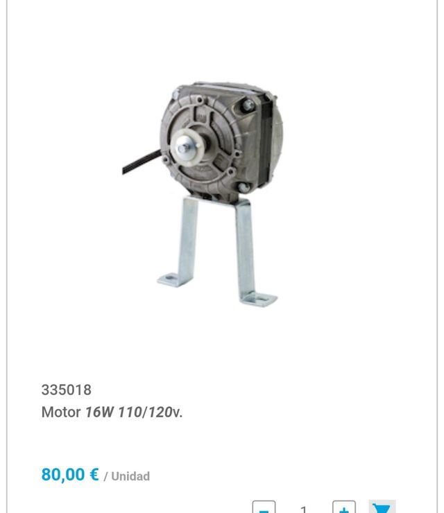 Ventilador 16w hosteleria