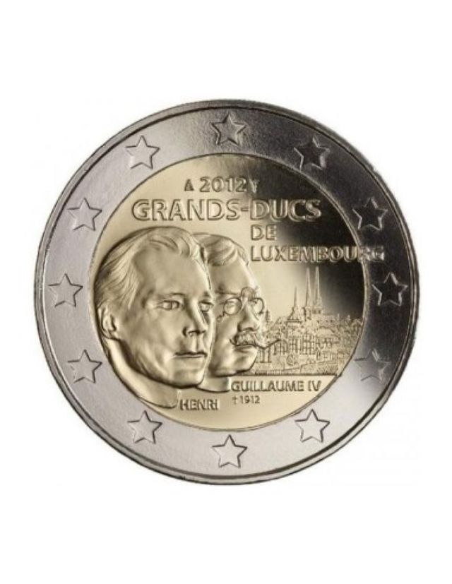 2 Euros Luxemburgo 2012