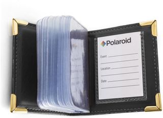 Polaroid Álbum 48 Foto 2x3 Cuero Sintético Negro