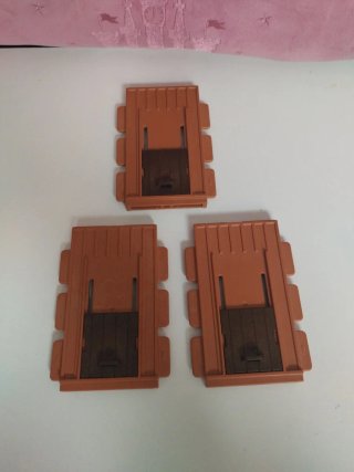 Playmobil pared con trampilla granja