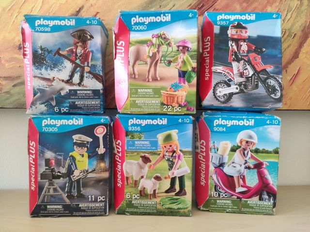 Lotto 6x Playmobil Special Plus: Set Vari