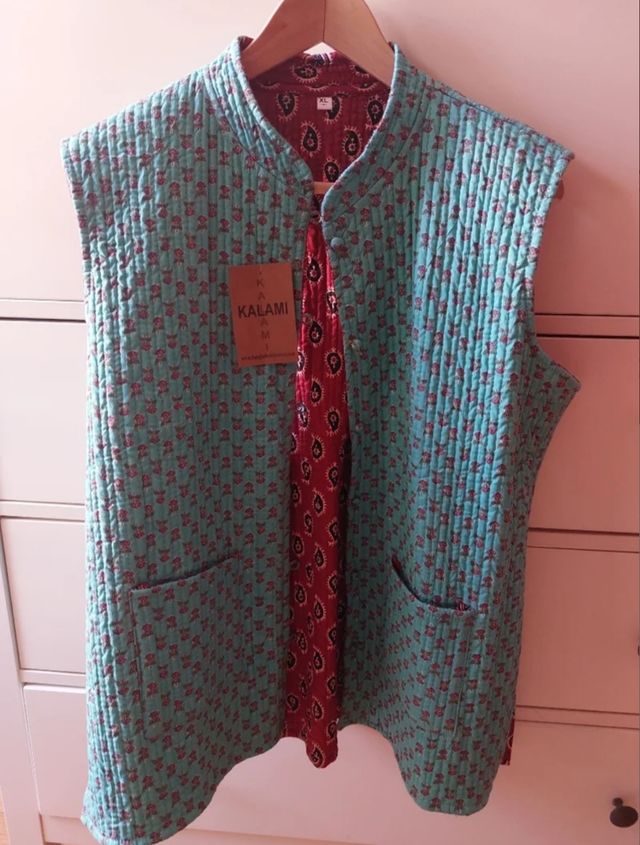 Top rojo Zara - Talla L