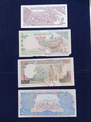 SOMALIA Lotto Banconote FDS UNC
