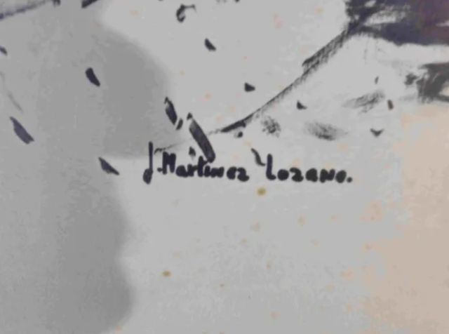 MARTINEZ LOZANO DIBUJO DEDICADO MARINA LLANÇA