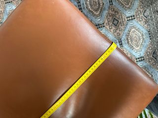 Silla de oficina cesca tapizada en piel italiana