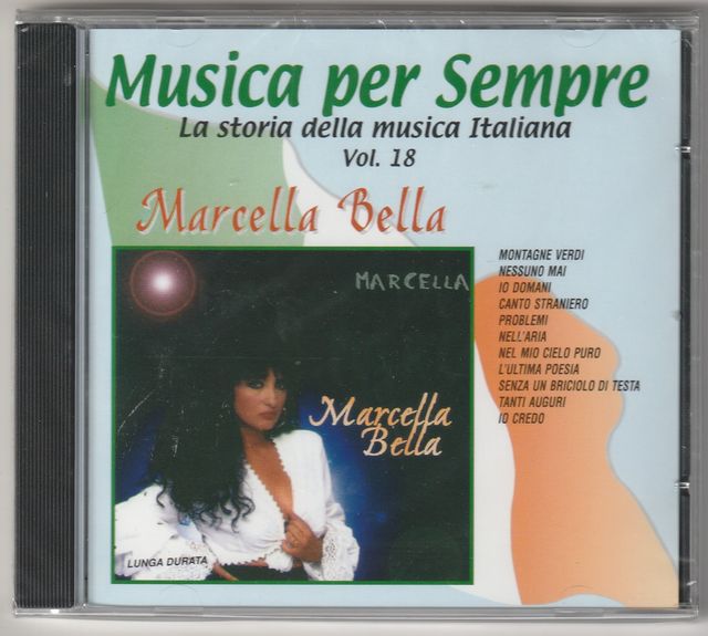 Marcella Bella I Successi Montagne verdi CD Nuovo