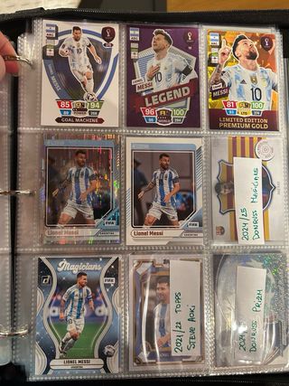 Cartas Messi