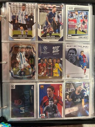 Cartas Messi