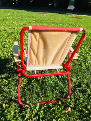SILLA VINTAGE INFANTIL PARA CAMPING PLEGABLE