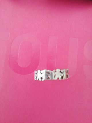 Anillo Tous niña, niño plata 