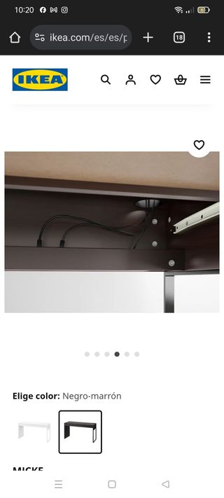 Conjunto escritorio y librería 