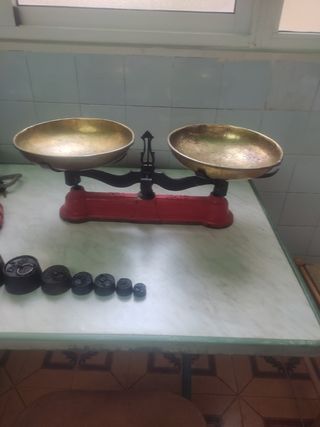 Balanza antigua vintage