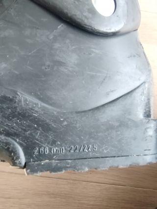 Botas esquí niño niña Salomón 266mm