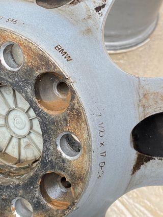 Juego llantas bmw 17” originales