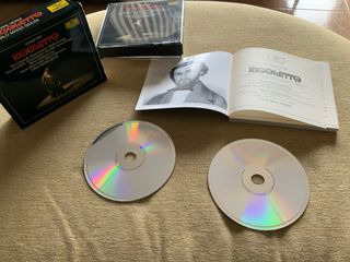 CD 2 DISC RIGOLETTO VERDI CARLO MARIA GIULINI