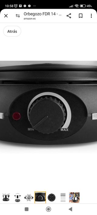 Fondue eléctrica fdr14 orbegozo