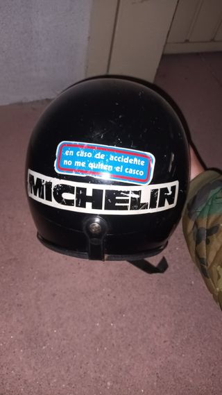 Casco antiguo moto manufacturas tomas